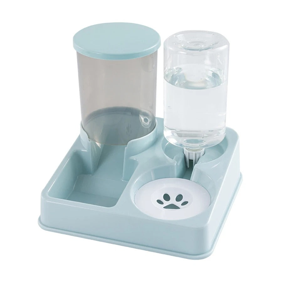 2-in-1 Automatic Cat Feeder & Waterer
