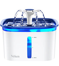 Veken 95oz Automatic Pet Water Fountain