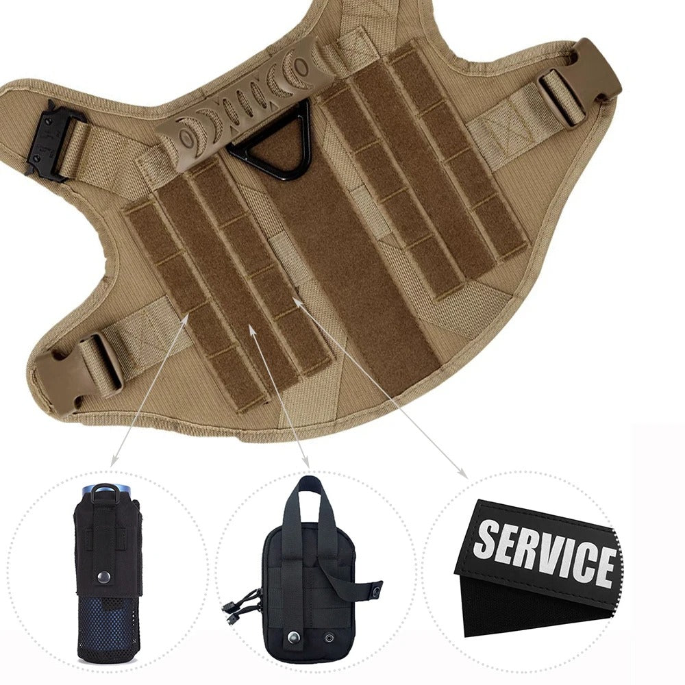 Tactical Dog Harness – Military Vest