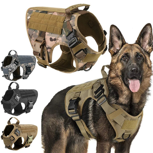 Tactical Dog Harness – Military Vest