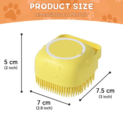 Dog Bathing Massage Brush